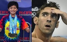 Huyền thoại Michael Phelps chúc mừng kình ngư 10 tuổi phá kỷ lục của mình