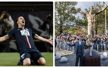 Ibrahimovic khánh thành bức tượng khổng lồ ở quê nhà