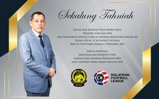 Chủ tịch LĐBĐ Malaysia làm trưởng đoàn thể thao dự SEA Games tại Việt Nam