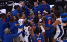 Hàng loạt VĐV bóng rổ bị cấm thi đấu do vụ ẩu đả gây sốc ở NBA