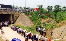 Nam thanh niên nghi bị sát hại, ném xác bên đại lộ Thăng Long