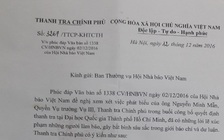 Ông Nguyễn Minh Mẫn được giao nhiệm vụ chỉ đạo cuộc thanh tra tại Bộ Y tế