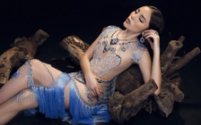 Hoa hậu Kỳ Duyên gợi cảm với đầm xuyên thấu