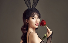 Phan Thị Mơ táo bạo với mốt Playboy