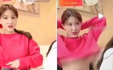 Hot girl Trung Quốc bị chỉ trích thậm tệ vì lộ ngực khi livestream