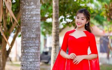 Á quân Giọng hát Việt nhí Khánh An diện áo dài như thiếu nữ