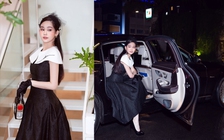 Lê Âu Ngân Anh hóa quý cô cổ điển đêm bế mạc Vietnam Runway Fashion Week