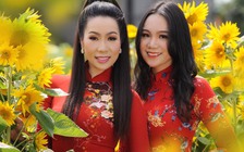 Con gái 16 tuổi, cao 1,72m của nghệ sĩ Trịnh Kim Chi