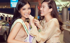 Á hậu Kiều Loan được tặng khô bò trước khi lên đường thi 'Miss Grand International'