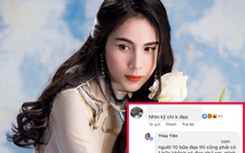 Thủy Tiên đáp trả khi bị chê bai nhan sắc