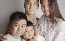 Khoảnh khắc hạnh phúc của gia đình Ưng Hoàng Phúc bên con gái vừa chào đời