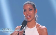 Hoàng Thùy xuất sắc vào Top 20 Hoa hậu Hoàn vũ 2019