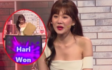 Hari Won hoảng hốt vì bị Huỳnh Lập ném giỏ vào mặt