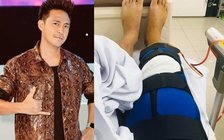 Diễn viên Thanh Duy bị té cầu thang, đứt dây chằng