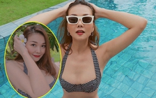 Thanh Hằng gây 'sốt' khi diện bikini táo bạo, khoe dáng ở ngưỡng U40