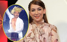 Phi Nhung ngại ngùng khi Trung Dũng cởi áo