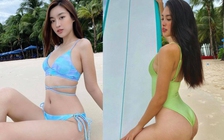 Tiểu Vy, Đỗ Mỹ Linh đồng loạt đăng ảnh diện áo tắm nóng bỏng