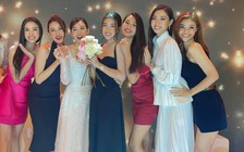 Tiểu Vy nhường hoa cưới của Tường San cho Hoa hậu Đỗ Mỹ Linh