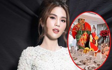 Ngọc Trinh trang hoàng biệt thự tiền tỉ đón Tết