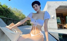 Hiền Hồ diện bikini khoe dáng nóng bỏng