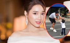 Nhã Phương khoe ảnh Trường Giang chơi đùa cùng con gái