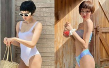 Hiền Hồ 'chăm' đăng ảnh áo tắm khoe dáng ở tuổi 24