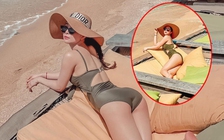 Diễn viên Quỳnh Nga diện bikini khoe body nóng bỏng
