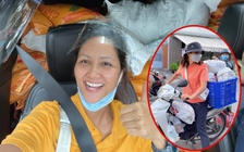 Hoa hậu H'Hen Niê làm shipper giao đồ giúp người dân mùa dịch