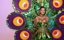 Kim Duyên hé lộ trang phục dân tộc ‘bánh tét', fan lo lắng vì ‘quá nặng'