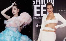 Lê Âu Ngân Anh, Phương Mai khoe dáng trên thảm đỏ