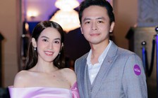 Tú Vi diện váy trễ vai, gợi cảm bên ông xã Văn Anh