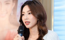 Hoa hậu Thùy Tiên phản ứng bất ngờ khi được hỏi chuyện lấy chồng