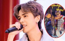 Ca sĩ Quang Hùng MasterD 'choáng' vì được fan Thái tặng tiền đeo trĩu cổ