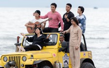 Ca sĩ Phương Thanh hát bên dàn trai đẹp