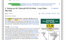 Đường cao tốc Long Thành - Dầu Giây bị sửa thông tin trên Wikipedia