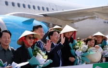 Sân bay Phù Cát đón những vị khách quốc tế đầu tiên năm 2020