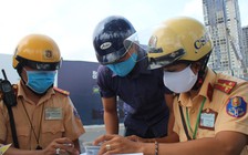 CSGT TP.HCM ngày đầu kiểm tra không cần lỗi: Phạt 228 người, giữ 22 xe