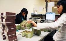 Cổ phiếu ngân hàng đồng loạt giảm giá