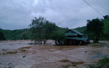 Vỡ ống dẫn dòng thủy điện sông Bung 2, 2 công nhân mất tích