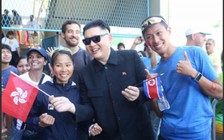 'Bản sao' ông Kim Jong-un gây chú ý ở Olympic Rio
