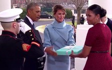 Bà Obama giải thích biểu cảm khó hiểu ngày ông Trump nhậm chức