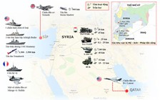 Toàn cảnh: Mỹ, Anh, Pháp dội tên lửa vào Syria