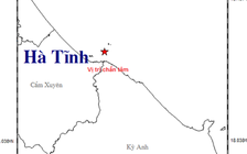 Lại xảy ra động đất tại Hà Tĩnh