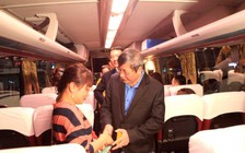 Hà Nội đưa 1.600 công nhân về quê ăn tết