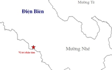Động đất 2,8 độ richter tại Điện Biên