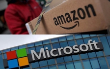 Amazon lần đầu có giá hơn Microsoft