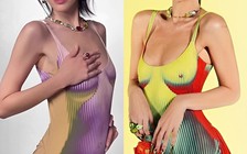 Mẫu váy áo 3D độc lạ của Bella Hadid khiến loạt sao châu Á phải nhập “trend”