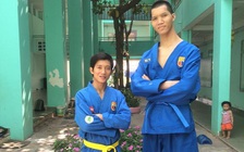 'Người khổng lồ' Vovinam 2m15 khuấy động nhà thi đấu An Giang