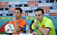 HLV trưởng đội tuyển futsal Việt Nam: 'Trận gặp Ý sẽ rất khó khăn'