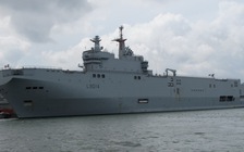 Chiến hạm đổ bộ Pháp tham gia tập trận chung ở Thái Bình Dương